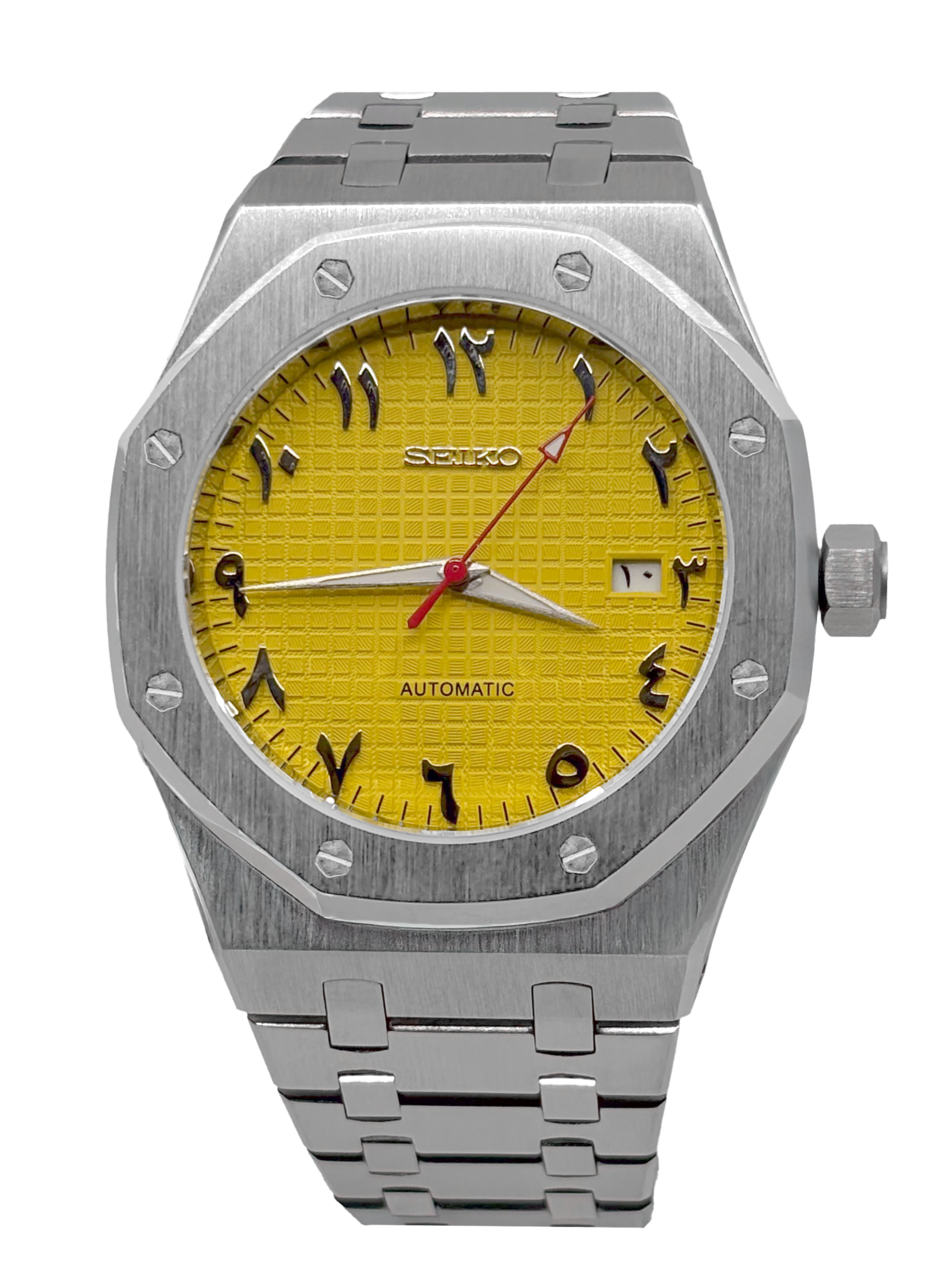 Royal Oak Arabic - MOD Seiko (Yellow)
