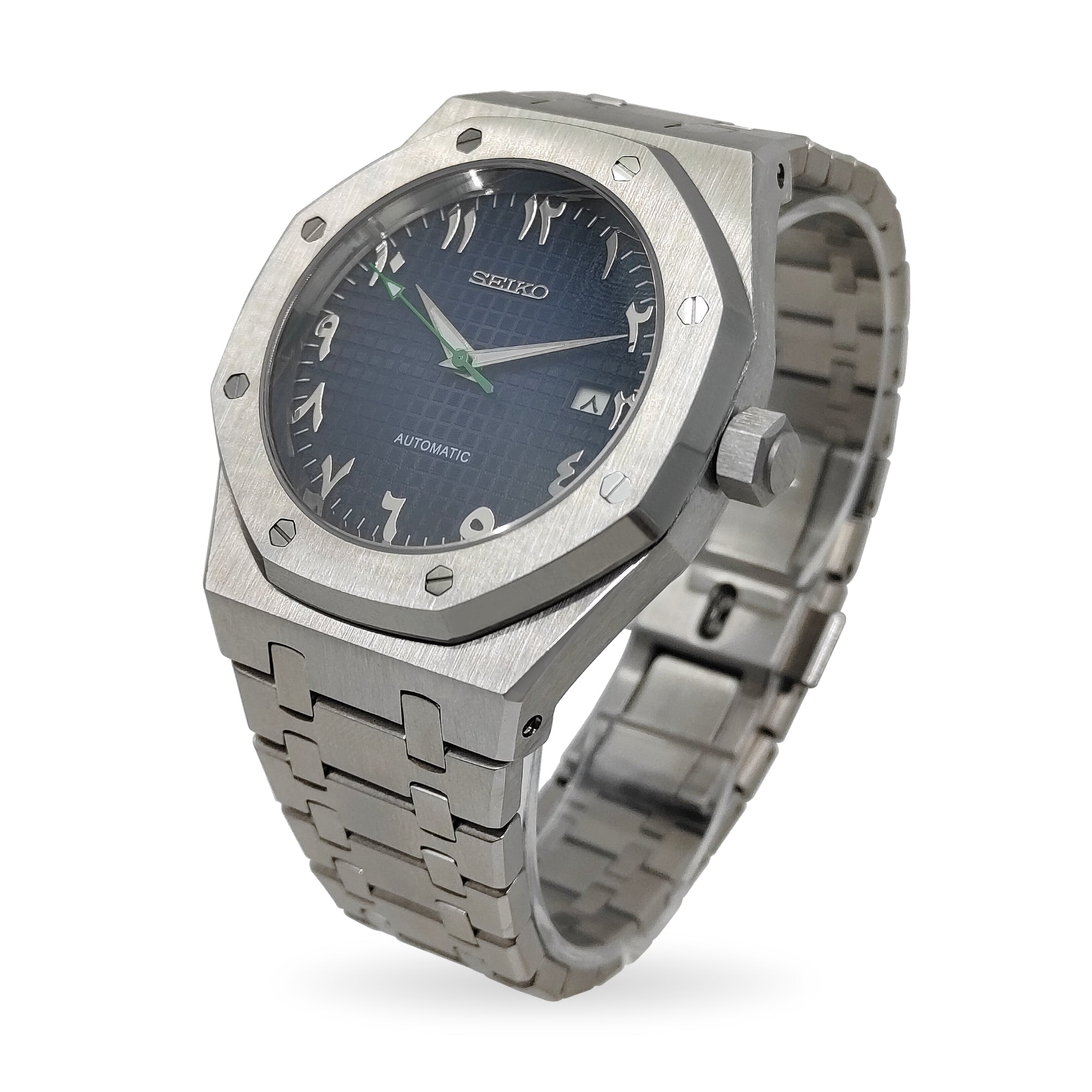 Royal Oak Arabic - MOD Seiko (Blue)