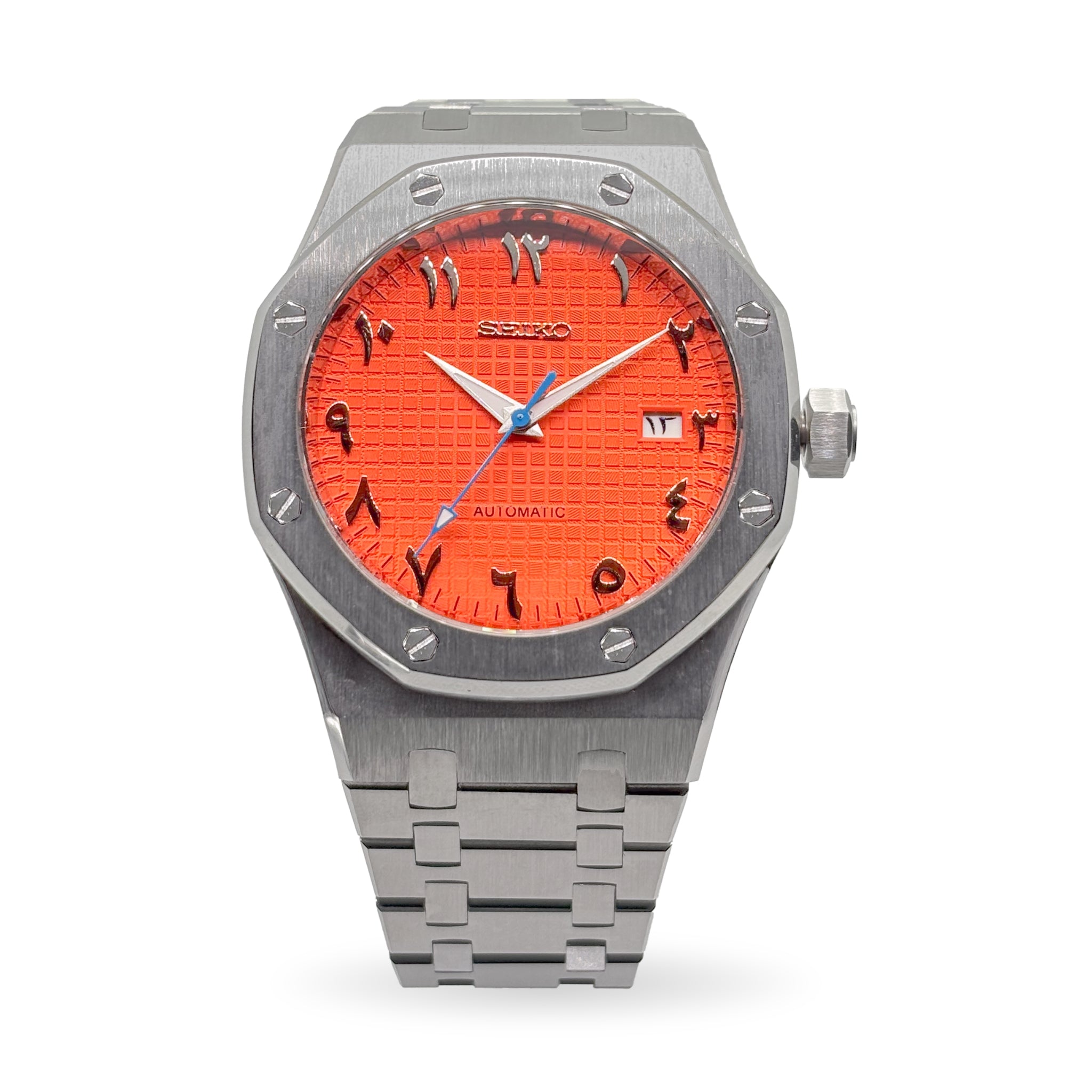 Royal Oak Arabic - MOD Seiko (Orange)