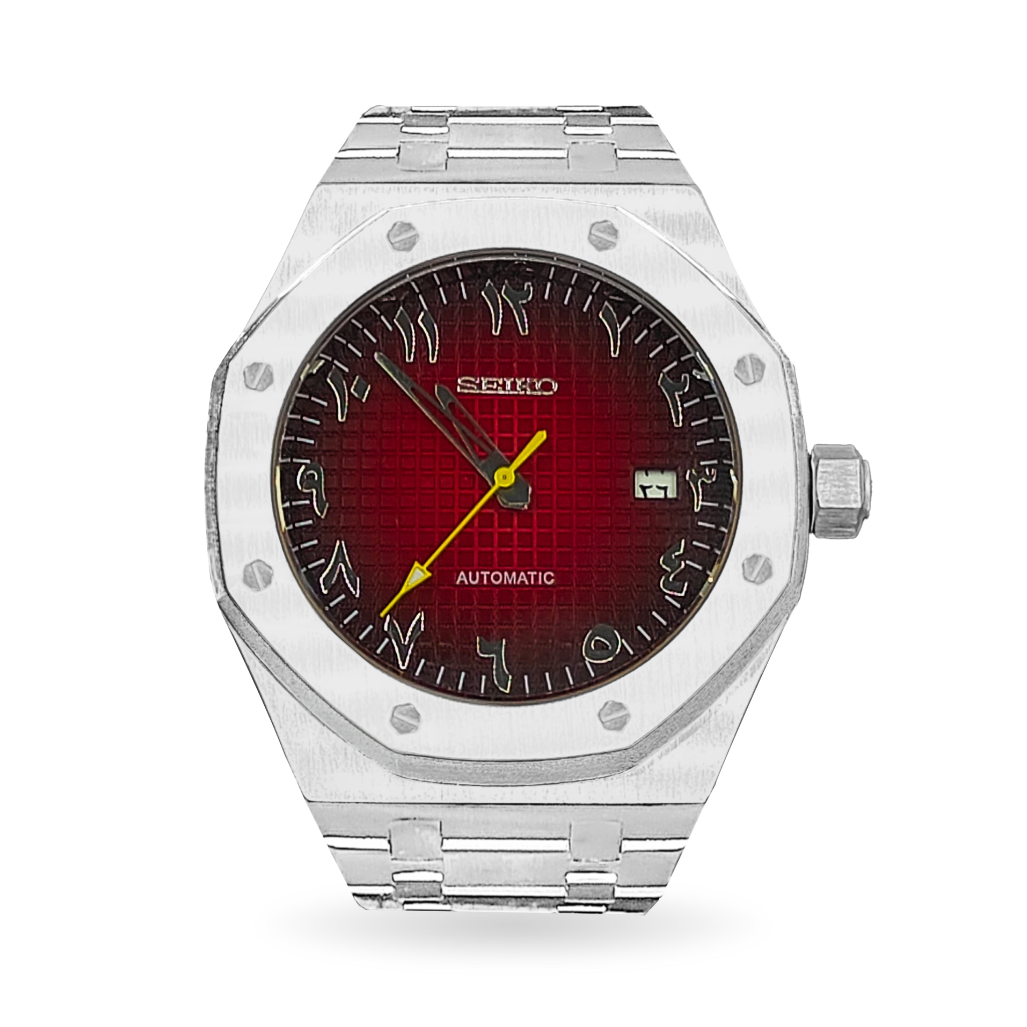 Royal Oak Arabic - MOD Seiko (Red)