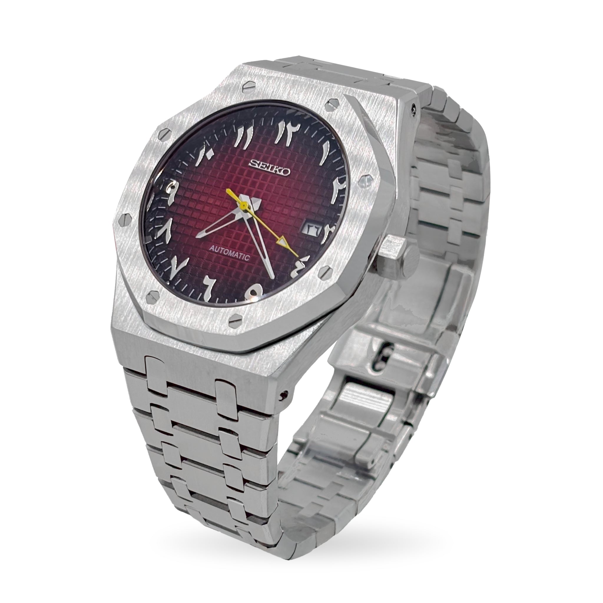 Royal Oak Arabic - MOD Seiko (Red)