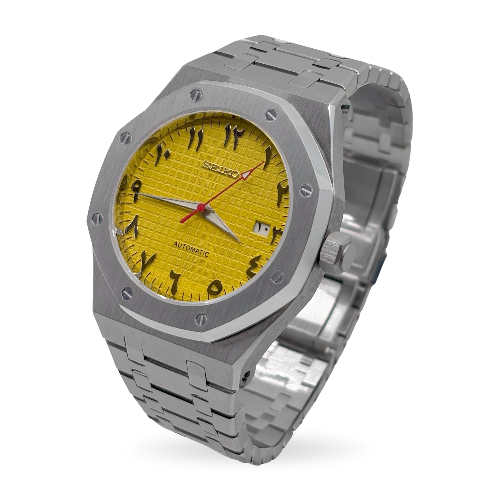 Royal Oak Arabic - MOD Seiko (Yellow)