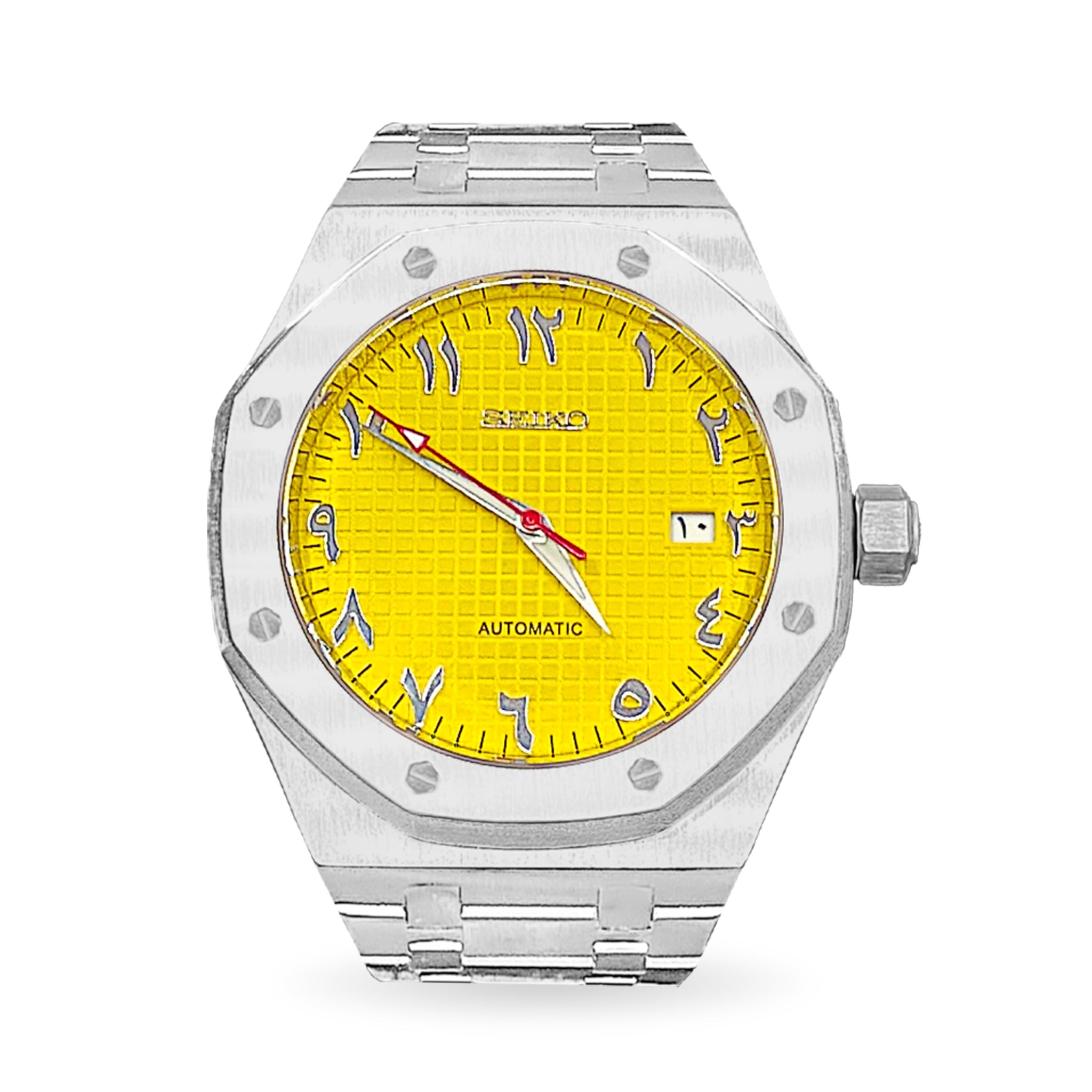 Royal Oak Arabic - MOD Seiko (Yellow)