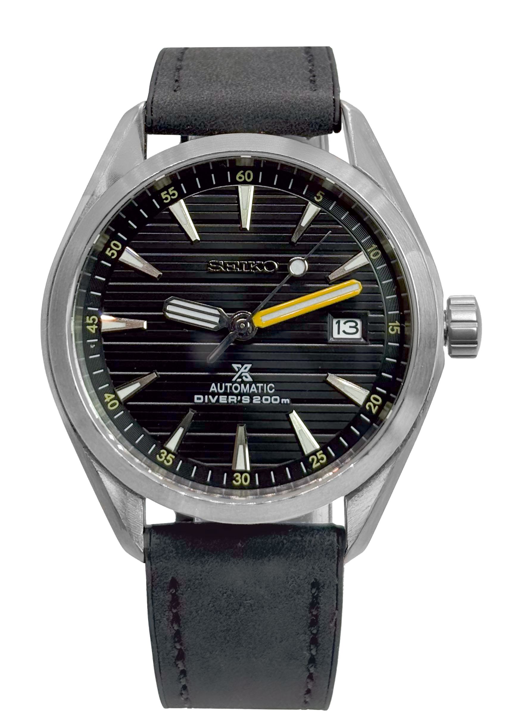 Diver X - MOD Seiko Black