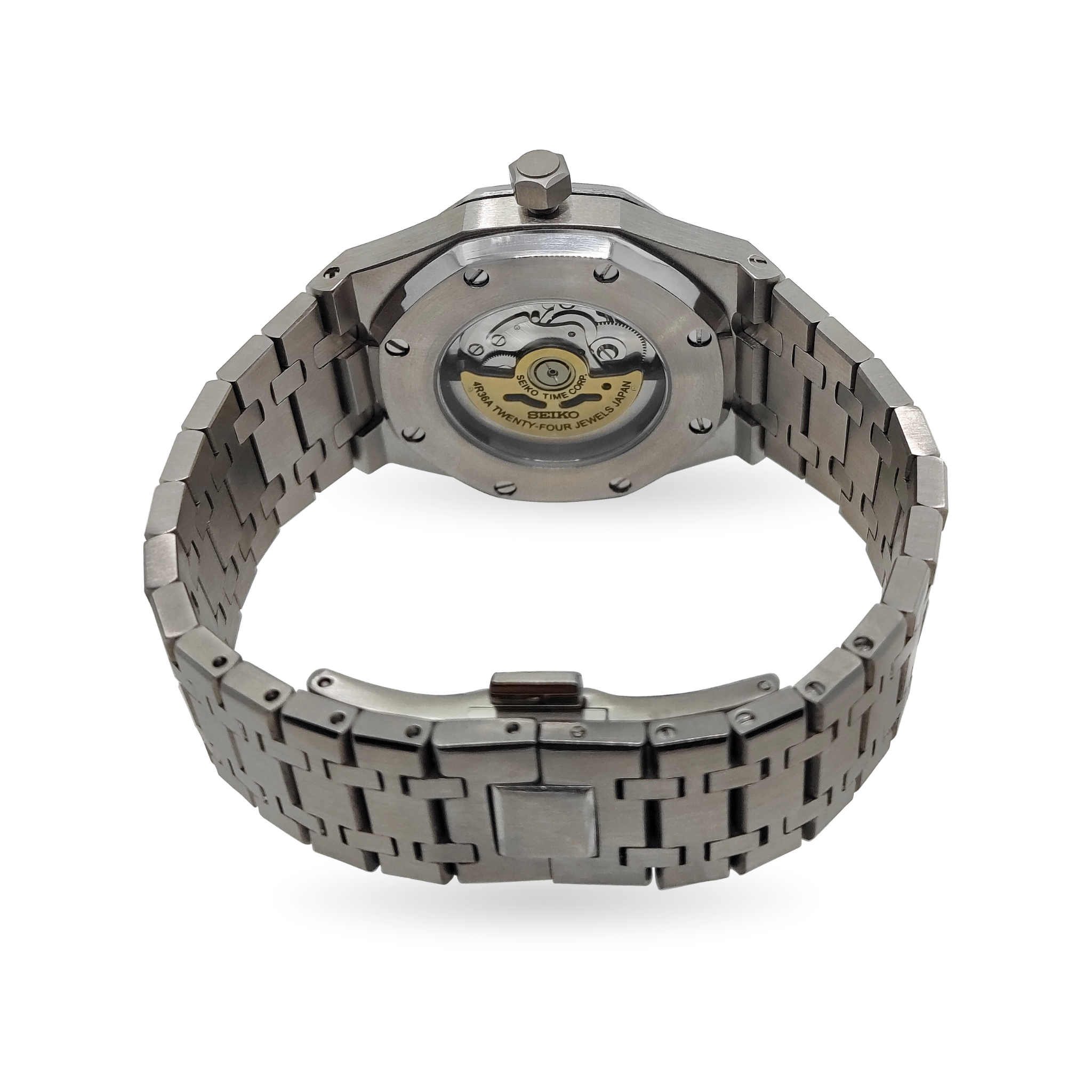 Royal Oak Arabic - MOD Seiko (Yellow)